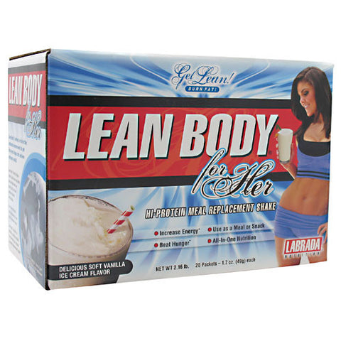 Lean Body for Her, Delicious Soft Vanilla Ice Cream