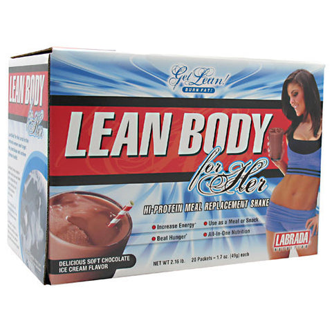 Lean Body for Her, Delicious Soft Chocolate Ice Cream