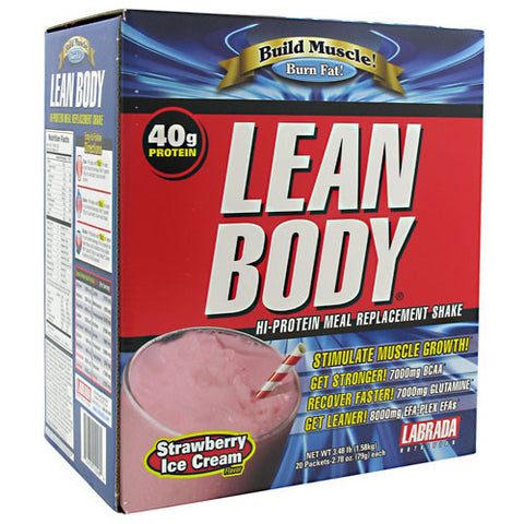 Lean Body, Strawberry Ice Cream