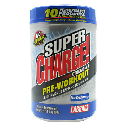 Super Charge Xtreme 4.0, Blue Raspberry