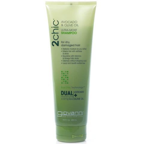 2Chic Avocado & Olive Oil Ultra-Moist Shampoo Travel Size, 1.5 Oz