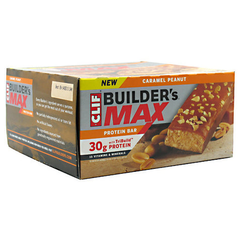 Builder's MAX Bar Caramel Peanut Box of 9