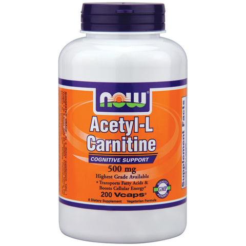 Acetyl L-Carnitine 500 mg 200 CAPS