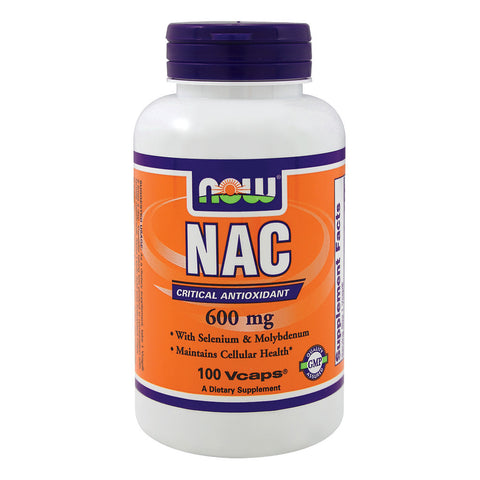 NAC-Acetyl Cysteine 600 mg 100 CAPS