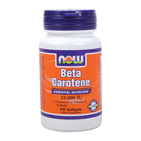Beta Carotene 25000 IU 100 Softgels