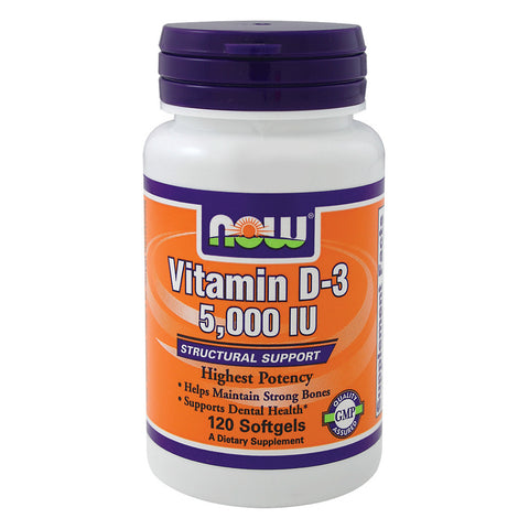 Vit D-3 5000 IU 120 SGELS
