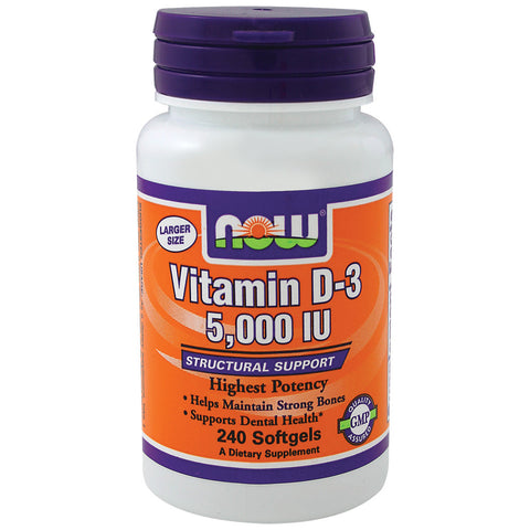 Vit D-3 5000 IU 240 SGELS