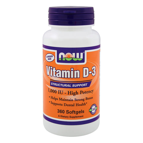 Vit D-3 1000 IU 360 SGELS