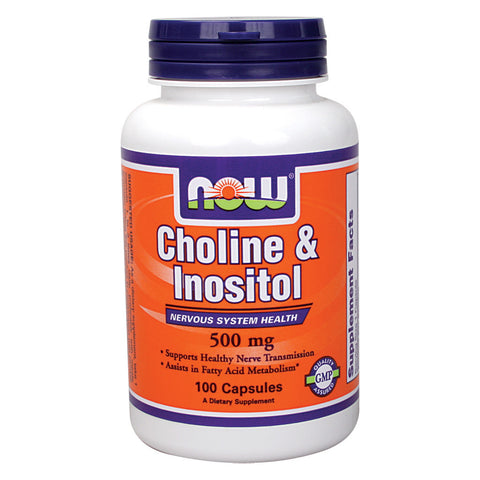 Choline & Inositol 500 mg 100 CAPS