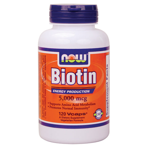 Biotin 5000 mcg 120 VCAPS