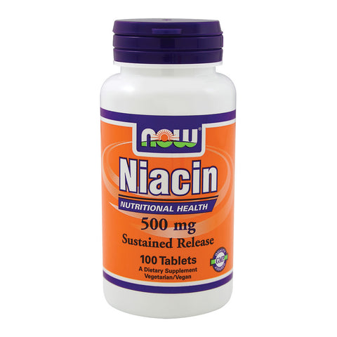 Niacin 500 mg SR 100 TABS