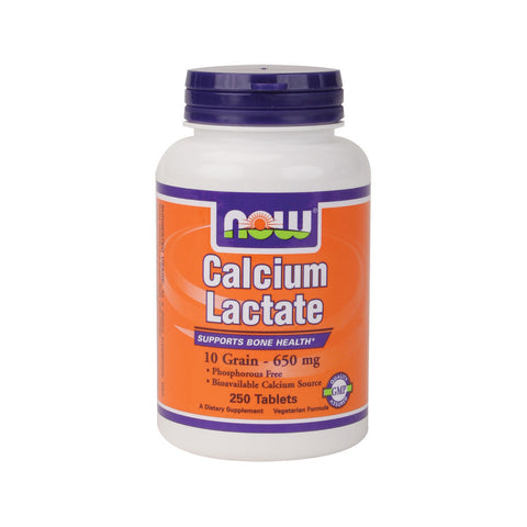 Calcium Lactate 10 Grain 250 TABS