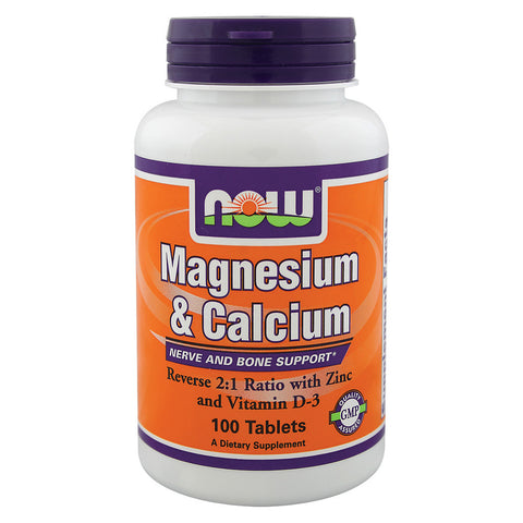 Magnesium & Calcium 1:2 Ratio 100 TABS