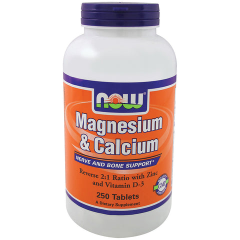 Magnesium & Calcium 1:2 Ratio 250 TABS