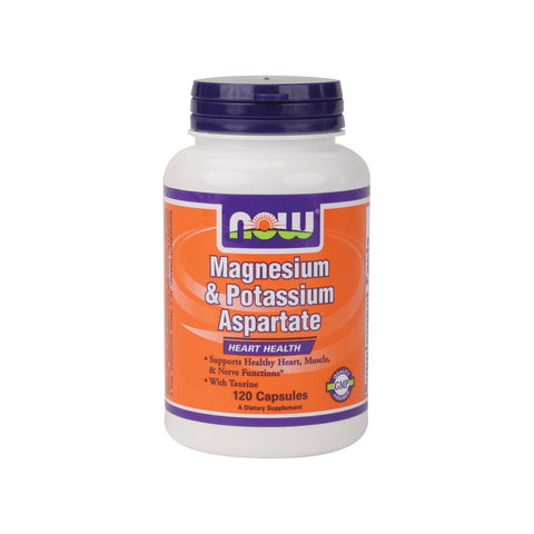 Magnesium & Potassium Aspartate + Taurine 120 CAPS