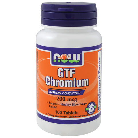 GTF Chromium 200 mcg 100 TABS