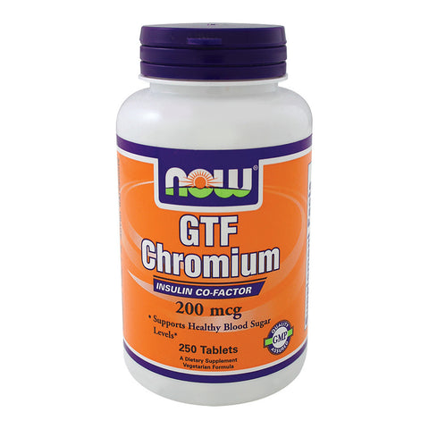 GTF Chromium 200 mcg 250 TABS