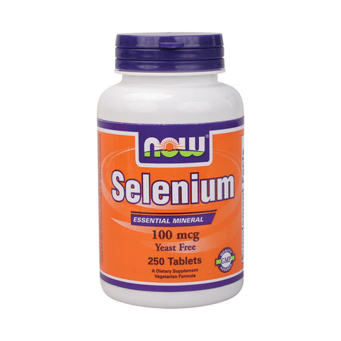 Selenium 100 mcg Yeast Free 250 TABS