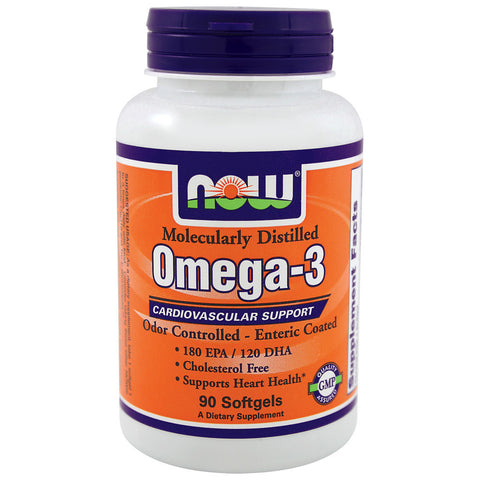 Omega-3 1000 mg Molecularly Distilled 90 SGELS