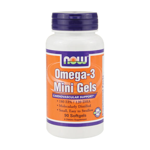 Omega-3 Mini Gels 180 EPA / 120 DHA 90 SGELS