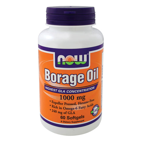 Borage Oil 1000 mg 60 SGELS