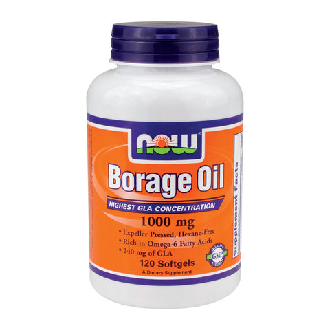 Borage Oil 1000 mg 120 SGELS