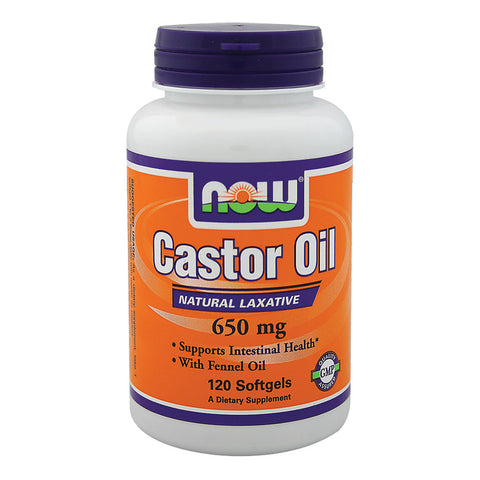 Castor Oil 650 mg 120 SGELS