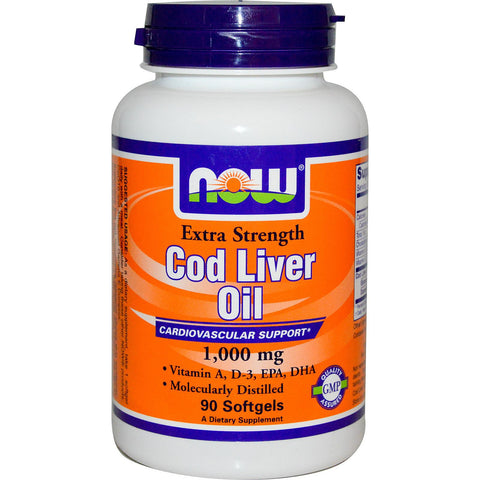Extra Strength Cod Liver Oil 1 000mg 90.0 SGELS