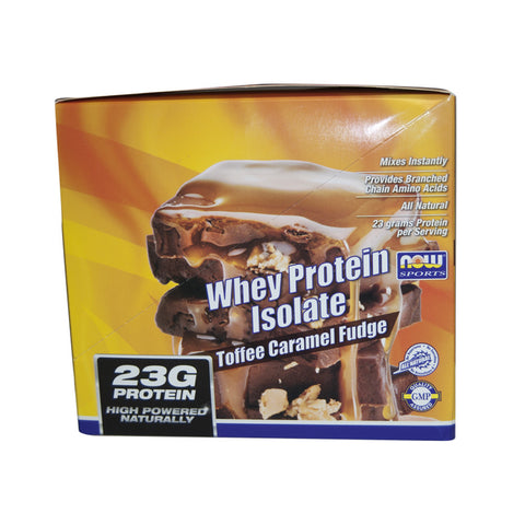 Whey Protein Isolate Toffee Caramel Fudge 14.0 PK