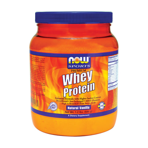 Whey Protein Vanilla + Glutamine 1.2 LB