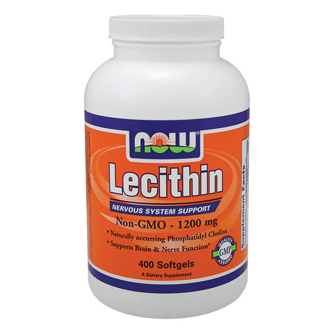 Lecithin 1200 mg Non-GMO 400 SGELS