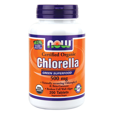 Chlorella 500 mg Organic 200 TABS