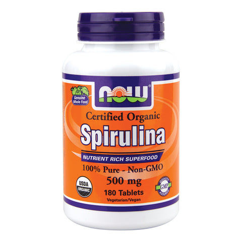 Spirulina 500 mg Organic 180 TABS