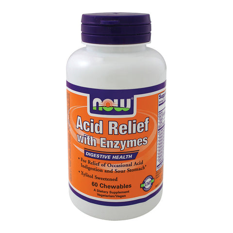 Acid Relief + Enzymes Chewable 60.0 LOZ