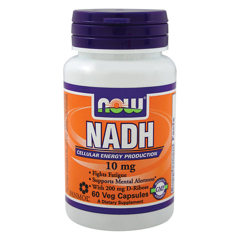 NADH 10 mg + 200 mg Ribose 60 VCAPS