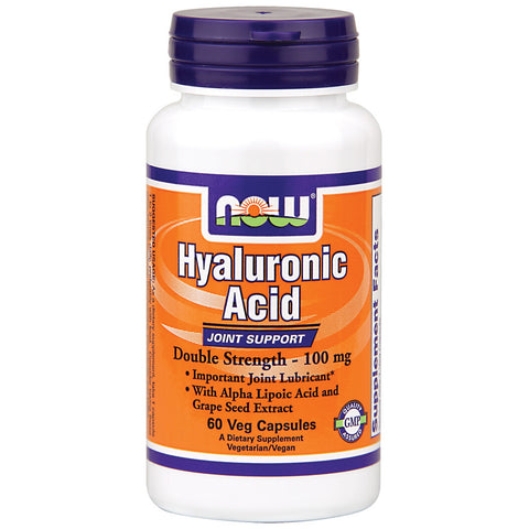 Hyaluronic Acid 2x 100 mg Plus 60 VCAPS
