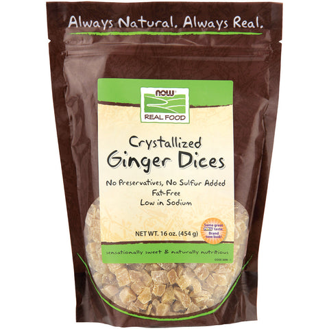 Crystallized Ginger Dices - No Sulfur 1 LB