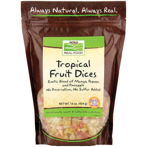 Tropical Fruit Blend Dices - Low Sug  No Sulf 1 LB