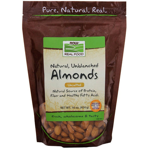 Almonds Shelled Unblanched 1 LB