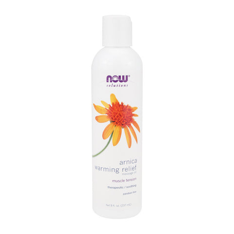 Arnica Warm Mass Oil 8 OZ