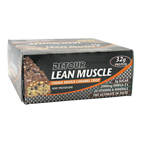 Lean Muscle Whey Protein Bar, Cookie Dough Caramel Crisp