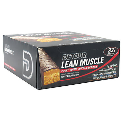 Lean Muscle Whey Protein Bar, Peanut Butter Chocolate Crunch