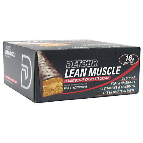 Lean Muscle Whey Protein Bar, Peanut Butter Chocolate Crunch