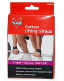 Valeo Cotton Lifting Straps 1 Pair