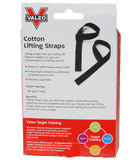 Valeo Cotton Lifting Straps 1 Pair