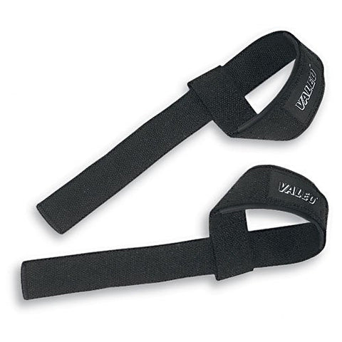 Padded Lifting Straps Black