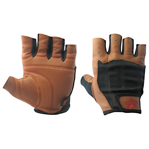 Ocelot Glove Tan & Blk Lrg