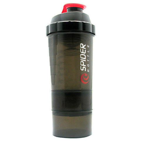 SpiderMix Maxi 2 Go Shaker Bottle - Black/Red Scale: 20oz (Cup: 30oz)