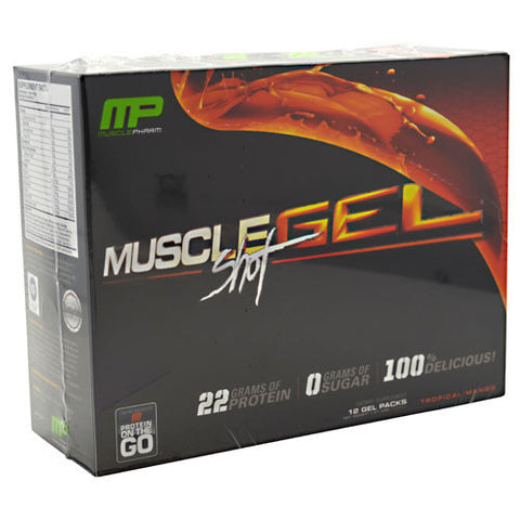 MuscleGel Shot, Tropical Mango