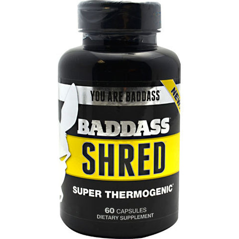 Baddass Shred, 60 Capsules